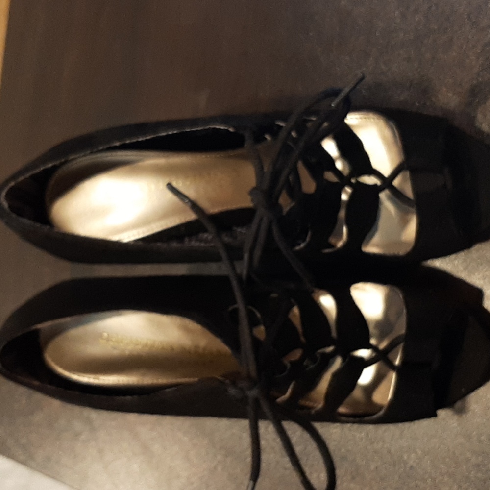Christian Siriano Lace Up Heels